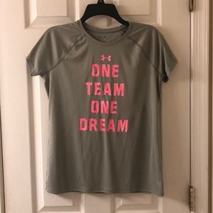 one team one dream under armour shirt